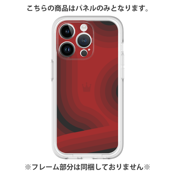 プレミアムパネル［ CASEPLAY Winding Pattern - Red ］