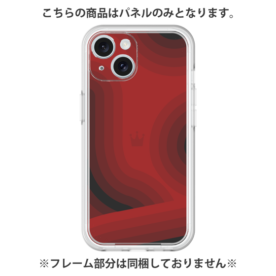 プレミアムパネル［ CASEPLAY Winding Pattern - Red ］