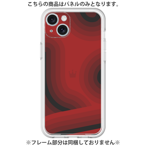 プレミアムパネル［ CASEPLAY Winding Pattern - Red ］