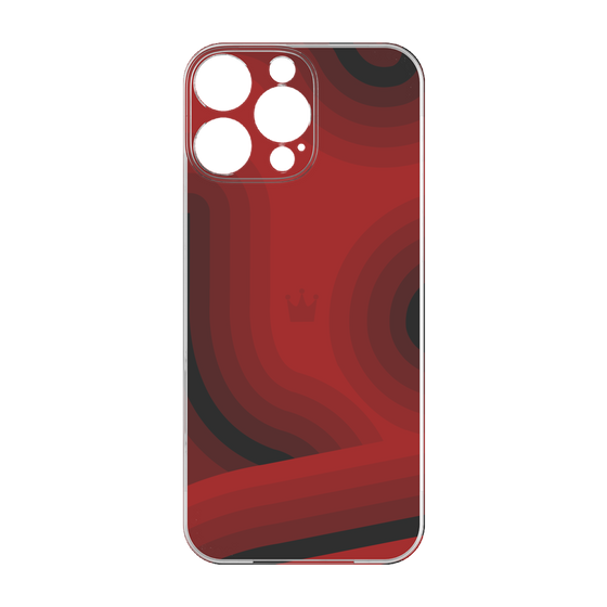 プレミアムパネル［ CASEPLAY Winding Pattern - Red ］