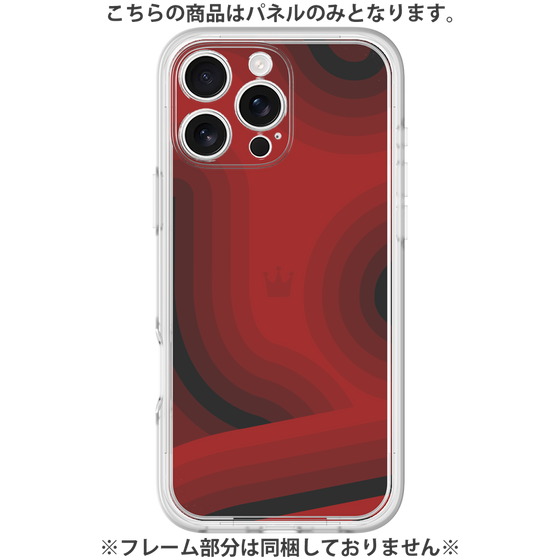 プレミアムパネル［ CASEPLAY Winding Pattern - Red ］