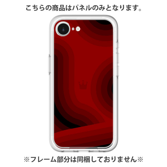 プレミアムパネル［ CASEPLAY Winding Pattern - Red ］