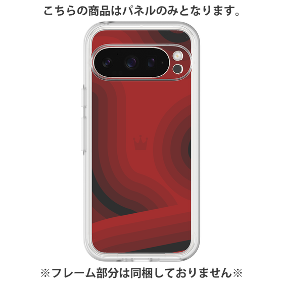 プレミアムパネル［ CASEPLAY Winding Pattern - Red ］