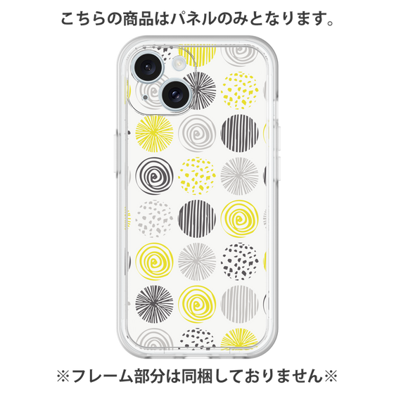 プレミアムパネル［ Nordic Circle - Yellow ］