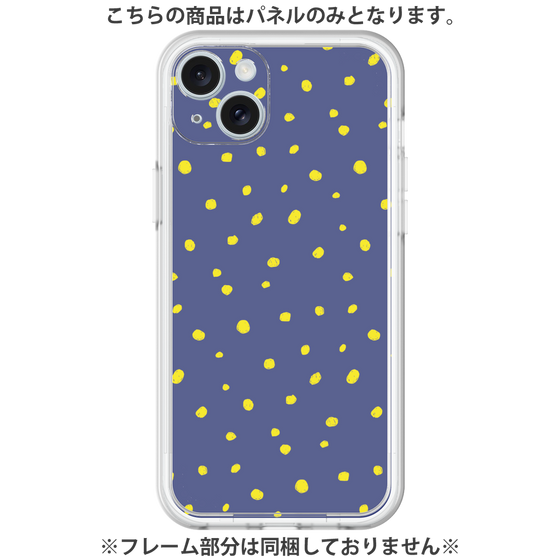 プレミアムパネル［ Drawing Dot - Navy ］