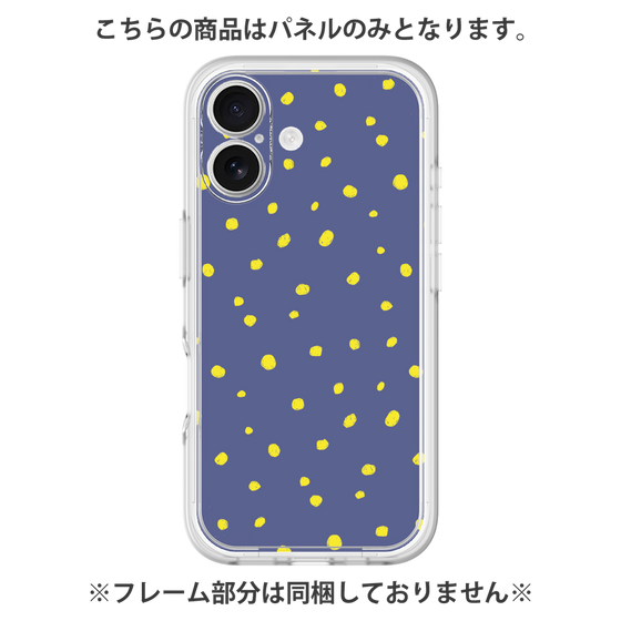 プレミアムパネル［ Drawing Dot - Navy ］