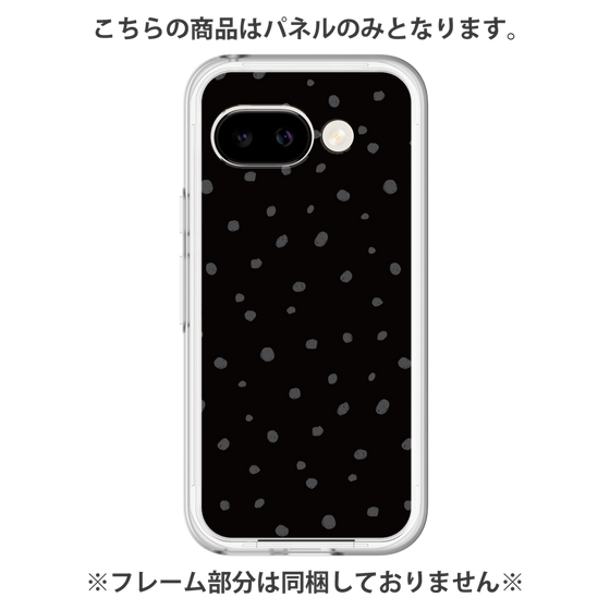 プレミアムパネル［ Drawing Dot - Black ］