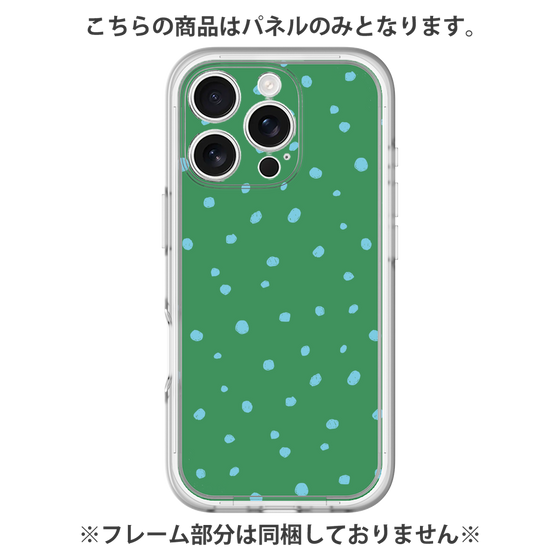 プレミアムパネル［ Drawing Dot - Green ］