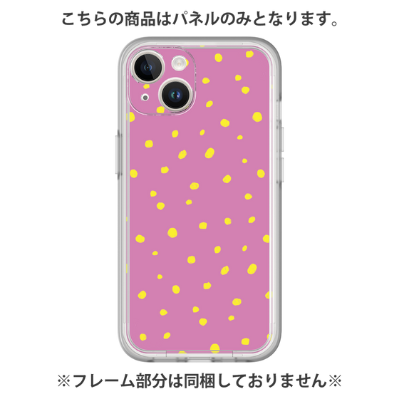 プレミアムパネル［ Drawing Dot - Pink ］