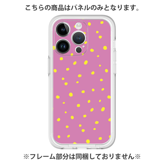 プレミアムパネル［ Drawing Dot - Pink ］