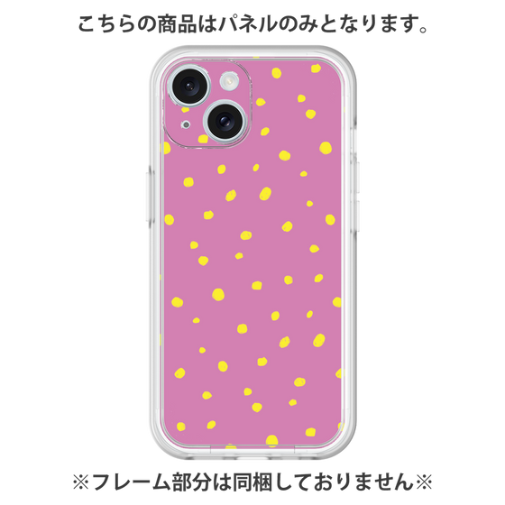 プレミアムパネル［ Drawing Dot - Pink ］
