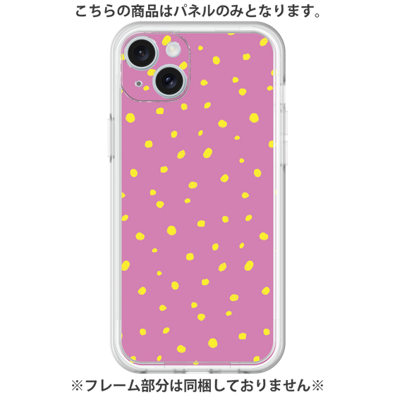プレミアムパネル［ Drawing Dot - Pink ］