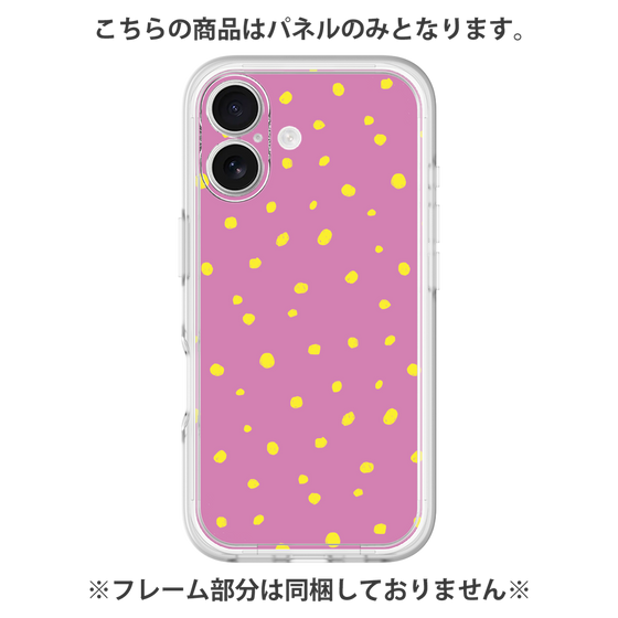 プレミアムパネル［ Drawing Dot - Pink ］
