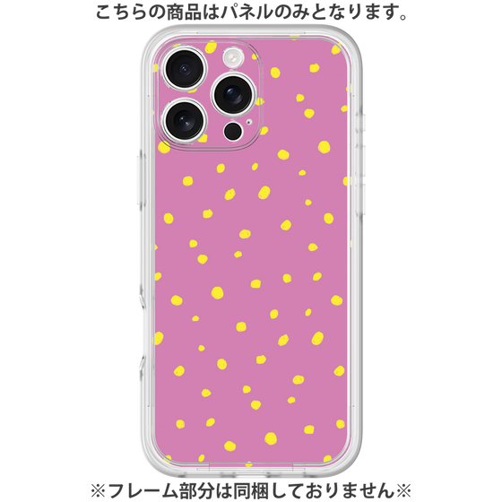 プレミアムパネル［ Drawing Dot - Pink ］