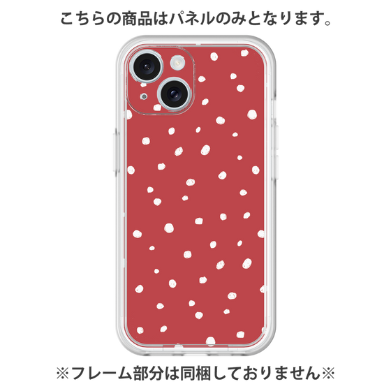 プレミアムパネル［ Drawing Dot - Red ］