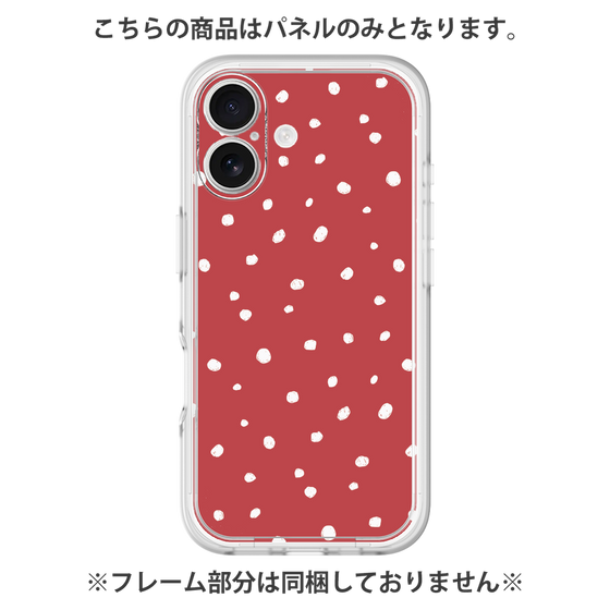 プレミアムパネル［ Drawing Dot - Red ］