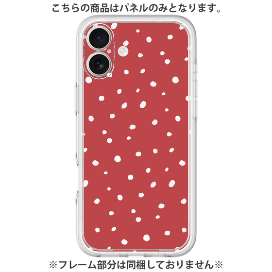 プレミアムパネル［ Drawing Dot - Red ］