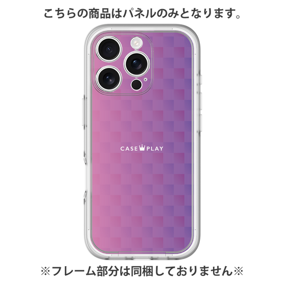 プレミアムパネル［ CASEPLAY Check - Purple ］