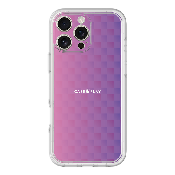 プレミアムパネル［ CASEPLAY Check - Purple ］