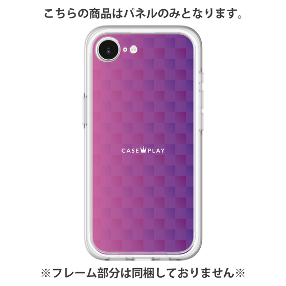 プレミアムパネル［ CASEPLAY Check - Purple ］