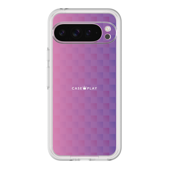 プレミアムパネル［ CASEPLAY Check - Purple ］