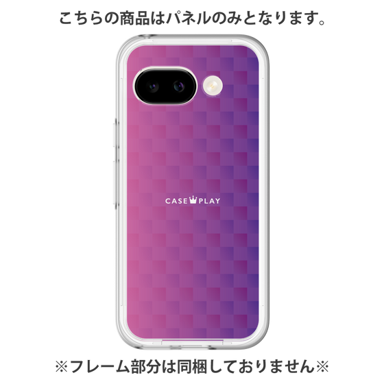 プレミアムパネル［ CASEPLAY Check - Purple ］