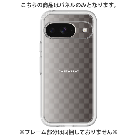 プレミアムパネル［ CASEPLAY Check - Black ］