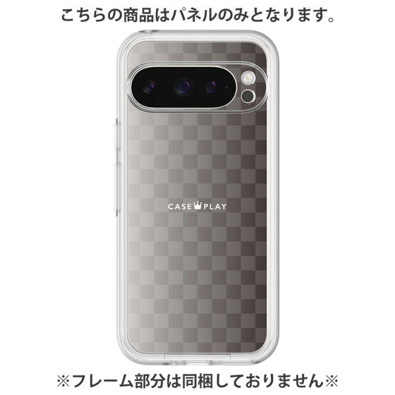 プレミアムパネル［ CASEPLAY Check - Black ］