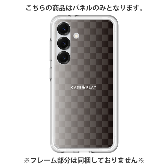 プレミアムパネル［ CASEPLAY Check - Black ］
