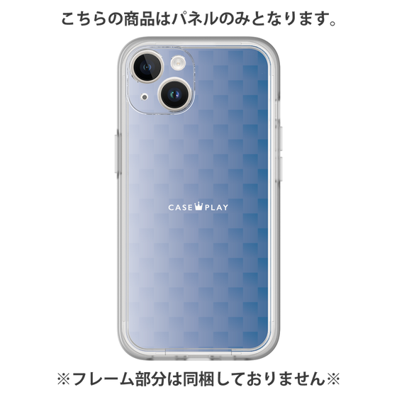 プレミアムパネル［ CASEPLAY Check - Blue ］