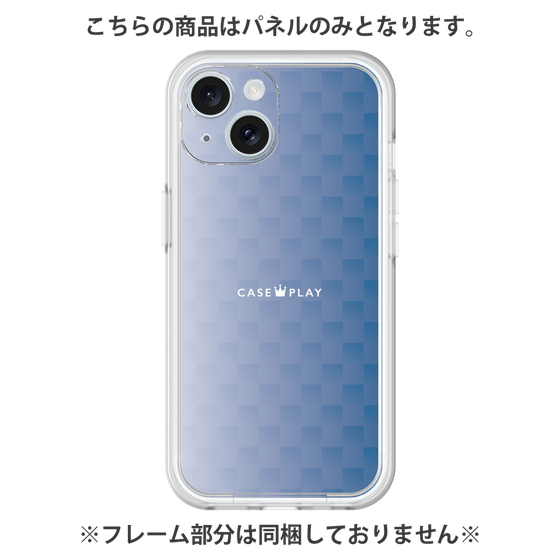 プレミアムパネル［ CASEPLAY Check - Blue ］