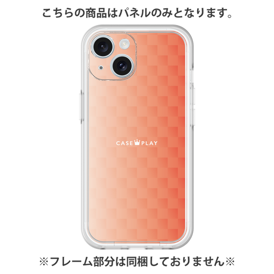 プレミアムパネル［ CASEPLAY Check - Orange ］