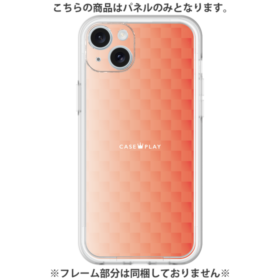 プレミアムパネル［ CASEPLAY Check - Orange ］