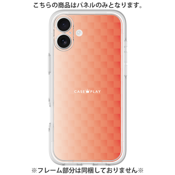 プレミアムパネル［ CASEPLAY Check - Orange ］