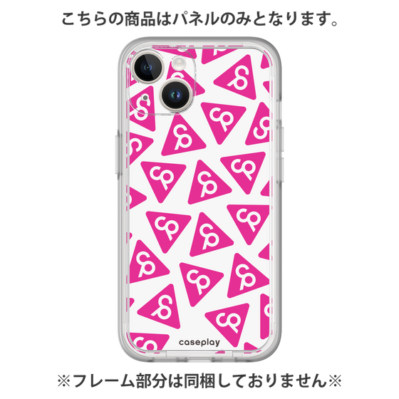 プレミアムパネル［ オリジナル - CASEPLAYロゴマーク - ピンク ］
