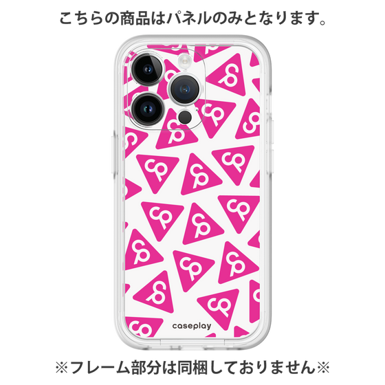 プレミアムパネル［ オリジナル - CASEPLAYロゴマーク - ピンク ］