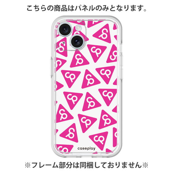 プレミアムパネル［ オリジナル - CASEPLAYロゴマーク - ピンク ］