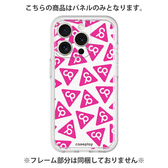 プレミアムパネル［ オリジナル - CASEPLAYロゴマーク - ピンク ］