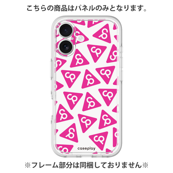 プレミアムパネル［ オリジナル - CASEPLAYロゴマーク - ピンク ］