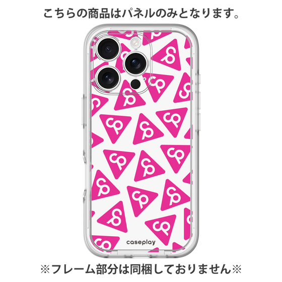プレミアムパネル［ オリジナル - CASEPLAYロゴマーク - ピンク ］