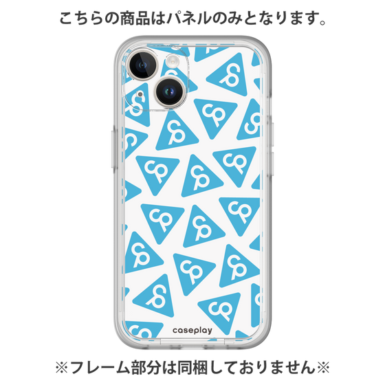 プレミアムパネル［ オリジナル - CASEPLAYロゴマーク - ライトブルー ］