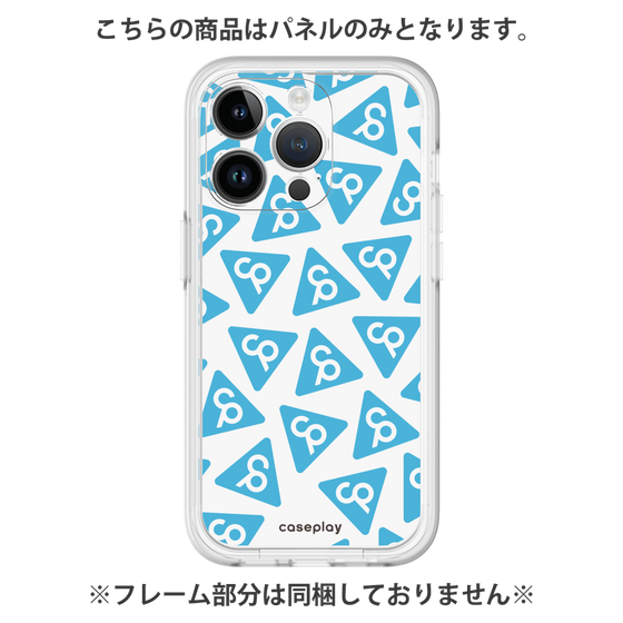 プレミアムパネル［ オリジナル - CASEPLAYロゴマーク - ライトブルー ］
