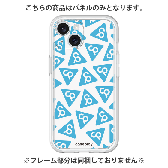 プレミアムパネル［ オリジナル - CASEPLAYロゴマーク - ライトブルー ］