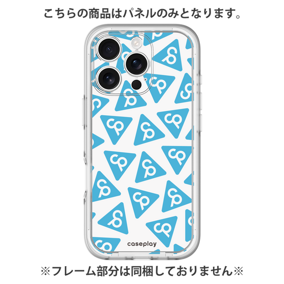 プレミアムパネル［ オリジナル - CASEPLAYロゴマーク - ライトブルー ］