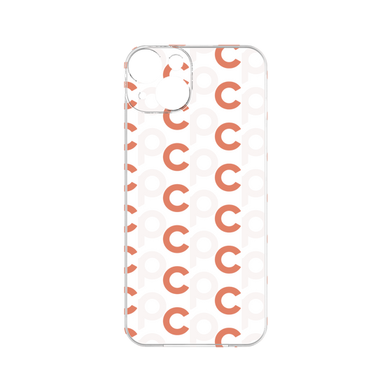 プレミアムパネル［ オリジナル - CASEPLAYイニシャル総柄 - オレンジ ］