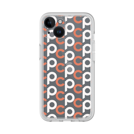 プレミアムパネル［ オリジナル - CASEPLAYイニシャル総柄 - オレンジ ］