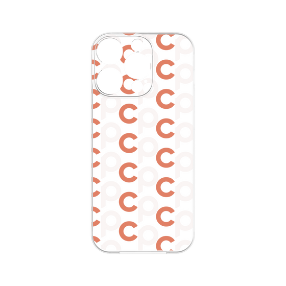 プレミアムパネル［ オリジナル - CASEPLAYイニシャル総柄 - オレンジ ］