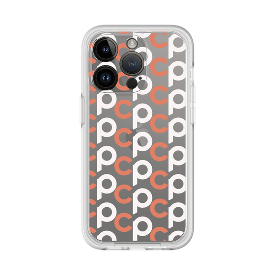 プレミアムパネル［ オリジナル - CASEPLAYイニシャル総柄 - オレンジ ］