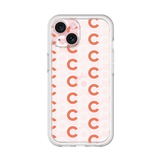 プレミアムパネル［ オリジナル - CASEPLAYイニシャル総柄 - オレンジ ］