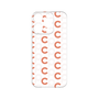 プレミアムパネル［ オリジナル - CASEPLAYイニシャル総柄 - オレンジ ］